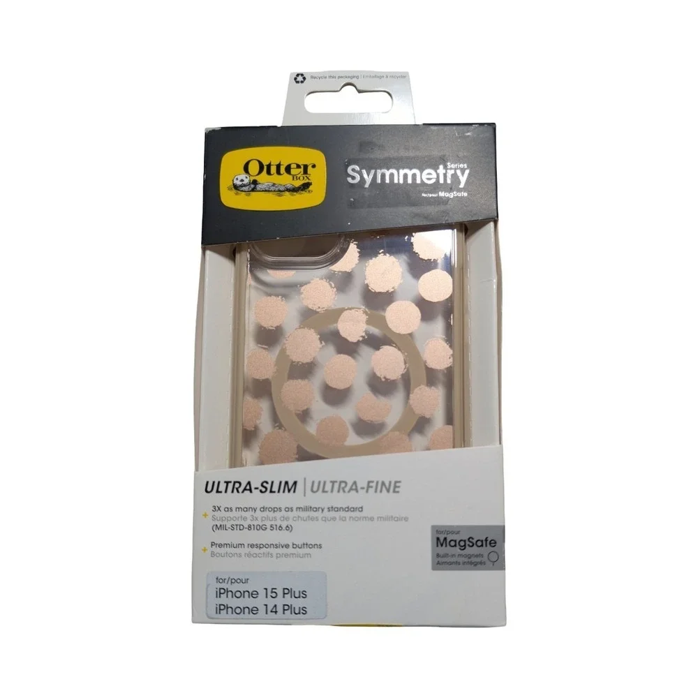 L8-O OtterBox SYMMETRY Case for Apple iPhone 15 Plus/14 Plus - Dotting‎ Around